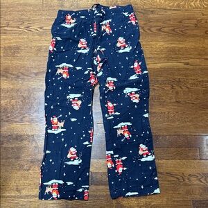 Old navy Christmas pajama Santa pants